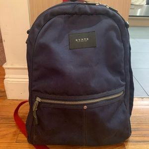 STATE Bedford canvas backpack